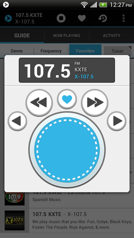 Next radio app for android